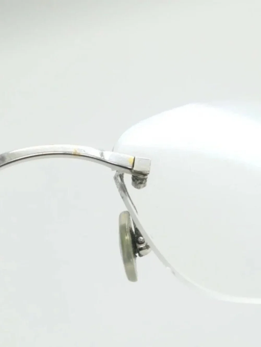 Cartier Vintage Rimless C Decor Silver Sunglasses - 140 53-20 / 5154860
